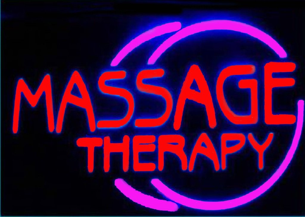 Massage Therapy Neon Sign 1